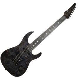 Legator Ninja N7SS-BLK Super Shred Black Burl (1)