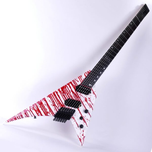 Ormsby Headless Metal V GTR 6, Blood Drip 2406 (1)