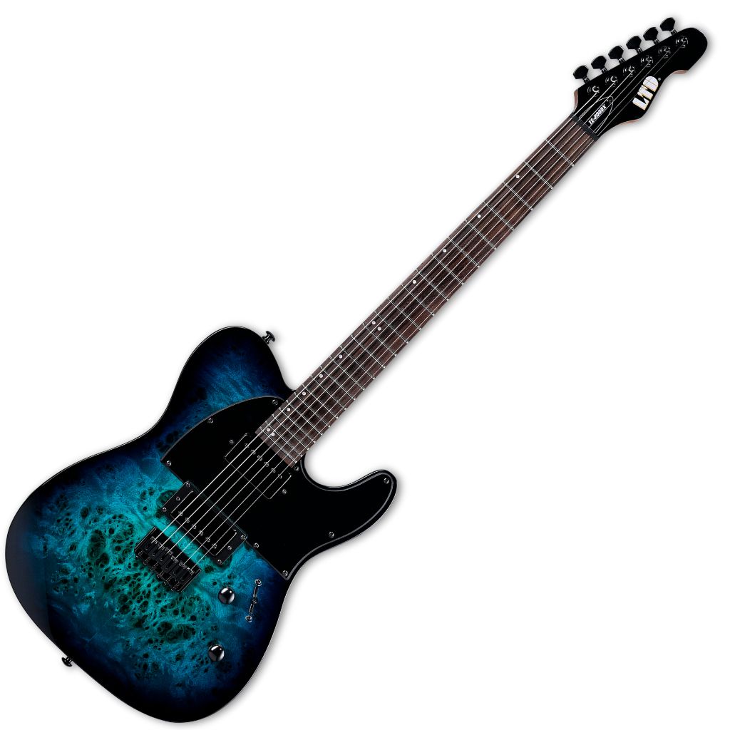 ESP Ltd TE-200DX Blue Burst (1)