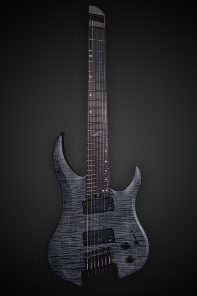 Legator Ghost G7FSS-BLK Super Shred Black Flame (1)