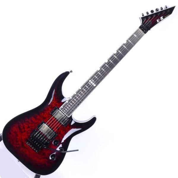 ESP E-II Horizon FR-II See Thru Black Cherry Sunburst 2410 (1)