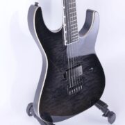 ESP E-II M-I THRU NT QM STBLKSB See Thru Black Satin Sunburst 2410 (3)