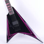 ESP Edwards E-AL-166 LH Pink Sawtooth, Alexi Laiho Signature ( B Stock ) 2411 (2)