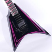 ESP Edwards E-AL-166 LH Pink Sawtooth, Alexi Laiho Signature ( B Stock ) 2411 (3)