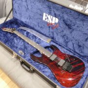 ESP USA M-II FR DX - Black Blood Splatter 2411 (17)