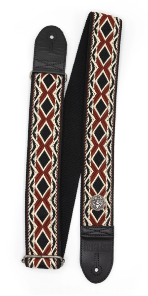 Silver Coin Guitar Strap Ekkeko