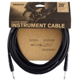 D'Addario Classic Series Instrument Cable 20ft (3)