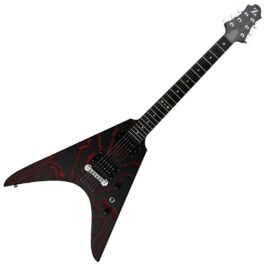 Zemaitis ZVWA22 Sandblasted Ash Red (1)