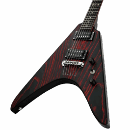Zemaitis ZVWA22 Sandblasted Ash Red (2)