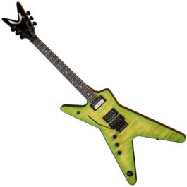 Dean ML 79 Floyd Flame Top Duncans Slime Lefty (1)