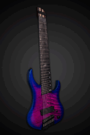 Legator Ghost G9F-HB Satin FM Hypernova Blue (2)