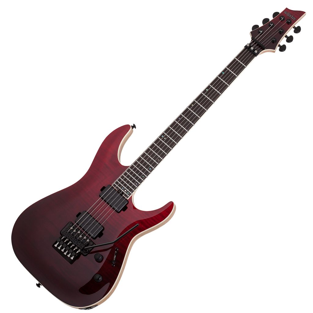 Schecter C-1 FR SLS Elite.Blood Burst.01