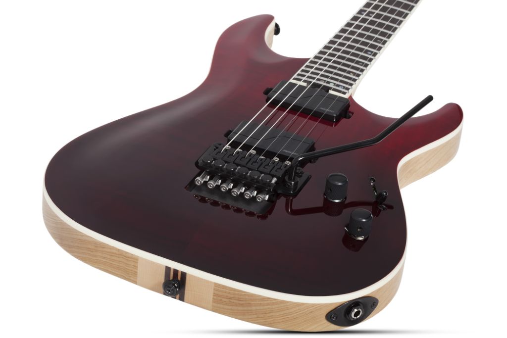 Schecter C-1 FR SLS Elite.Blood Burst.04
