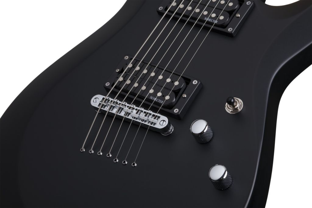 Schecter C-7 Deluxe.Satin Black (SBK).03