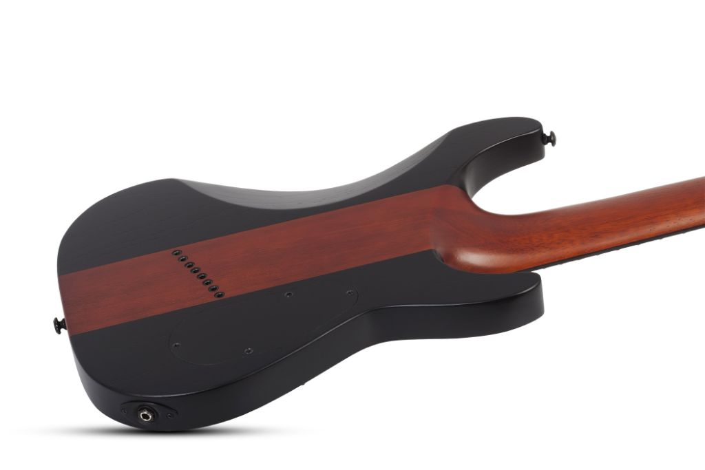 Schecter C-8 Multiscale Rob Scallon LH.Satin Dark Roast.03