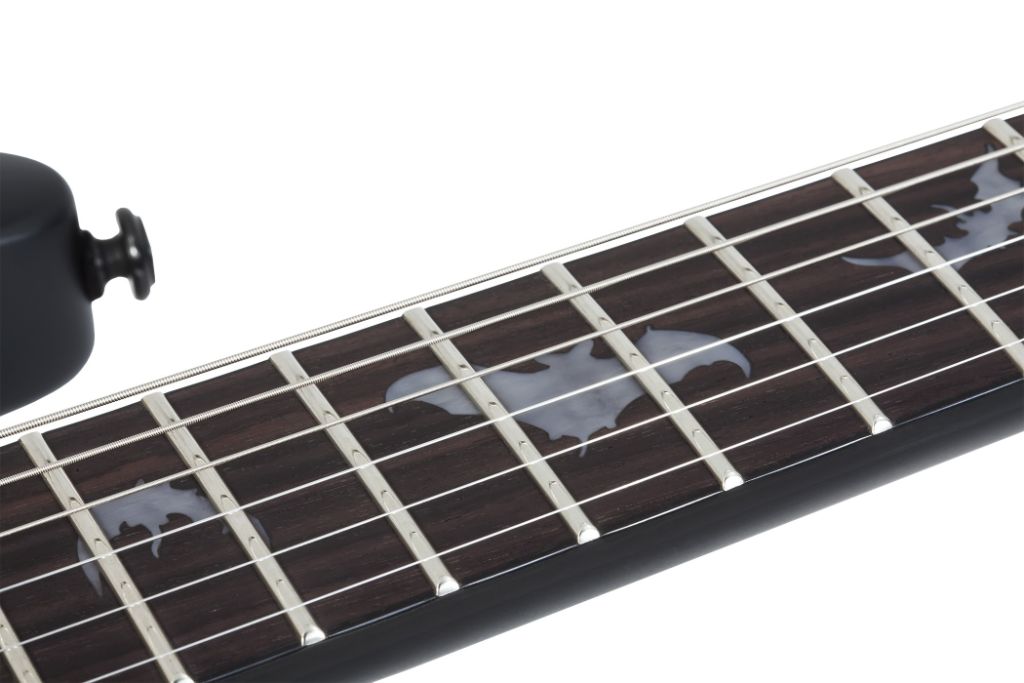 Schecter Damien-6 FR.Satin Black.13