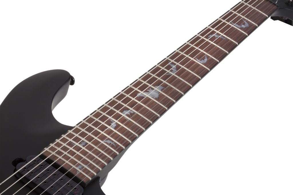 Schecter Damien-7.Satin Black.07