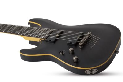 Schecter Demon-7 LH.Satin Black.7.Bridge (Trad).02