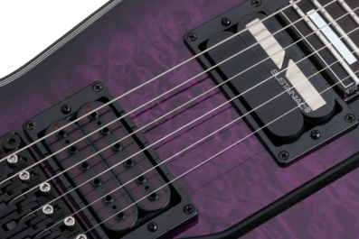 Schecter E-1 FR S LH.Trans Purple Burst.1