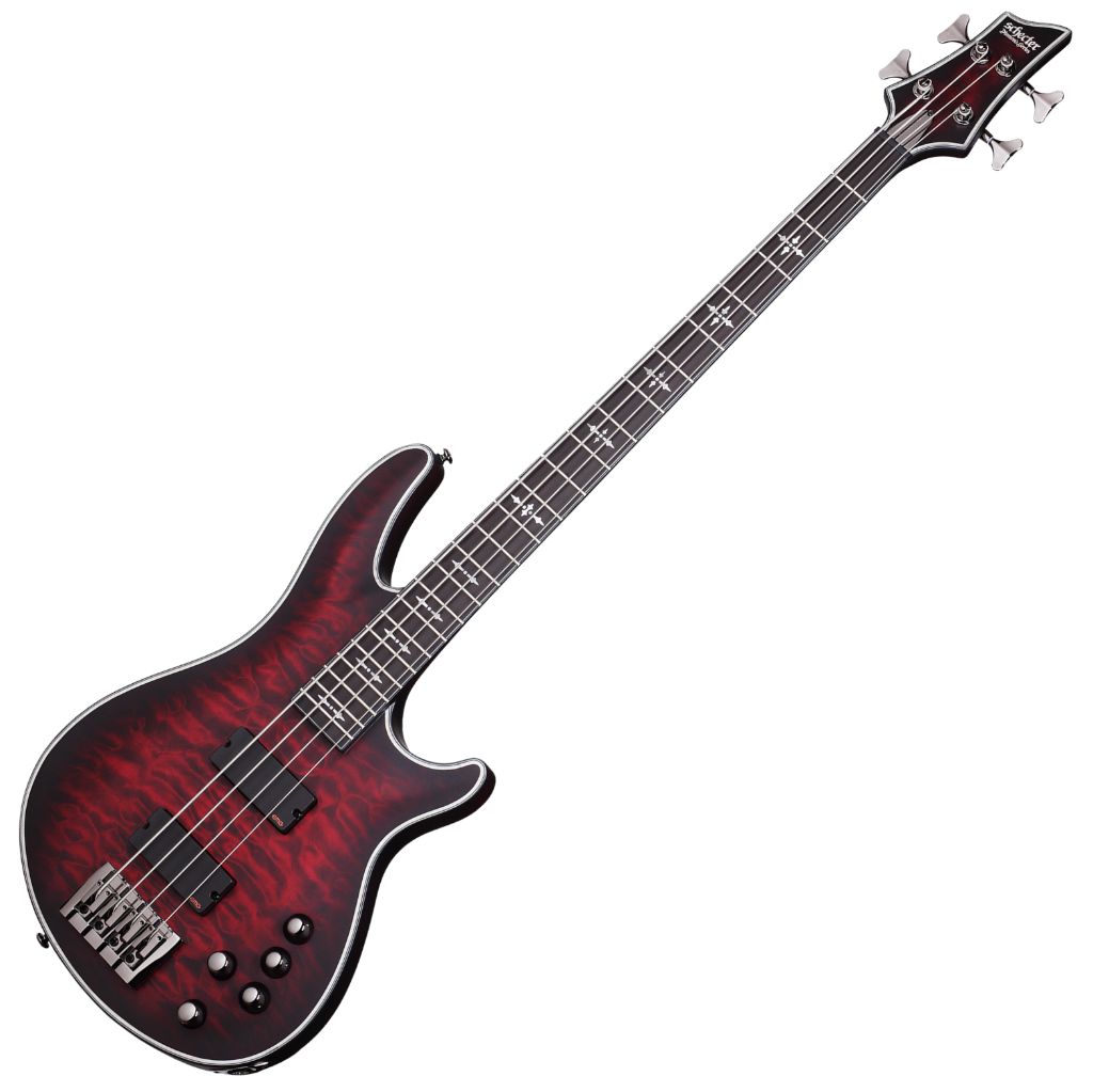 Schecter Hellraiser Extreme-4.Crimson Red Burst Satin (CRBS).01