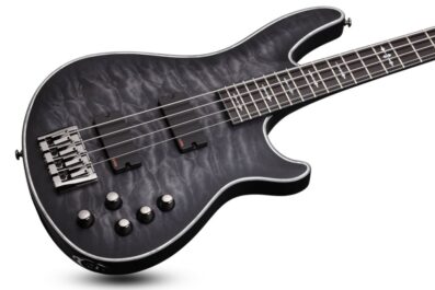 Schecter Hellraiser Extreme-4.See-Thru Black Satin (STBLS).04