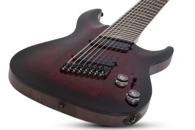 Schecter Omen Elite-8 Multiscale.Black Cherry Burst.07