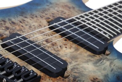 Schecter Reaper-7 Multiscale.Satin Sky Burst (SSKYB).04