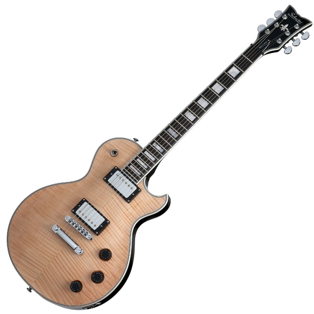 Schecter Solo-II Custom Gloss Natural / Black Back | Live Louder