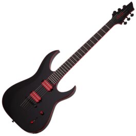 Schecter Sunset-6 Red Dawn.Gloss Black.01