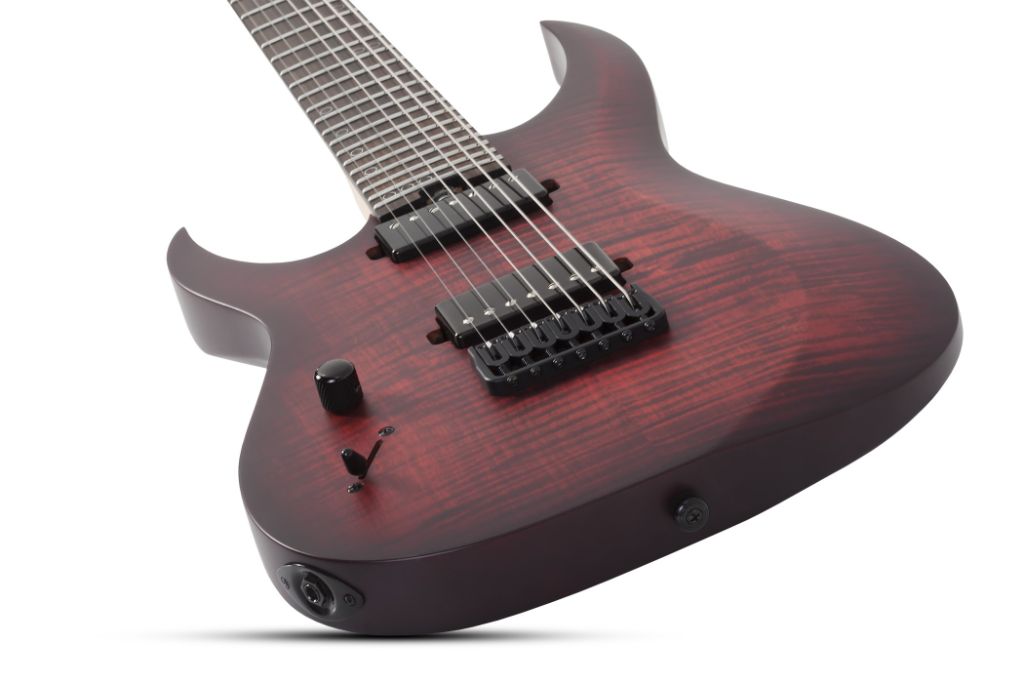 Schecter Sunset7 Extreme LH.Scarlet Burst.02
