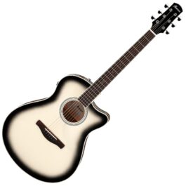 Ibanez AAM370M1CE-TPA Transparent Panda High Gloss Finish (1)