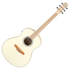 Ibanez AAM370M2E-APF Transparent Antique White Peach Fuzz Open Pore (1)